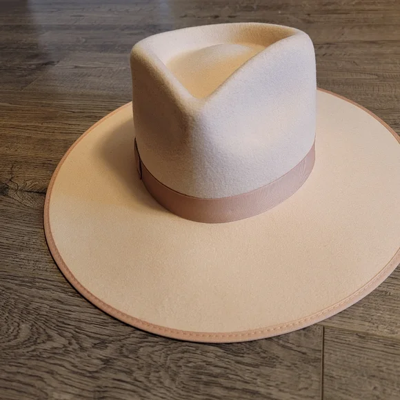NWT Lack of Color Ivory Rancher Hat Large - Picture 2 of 10